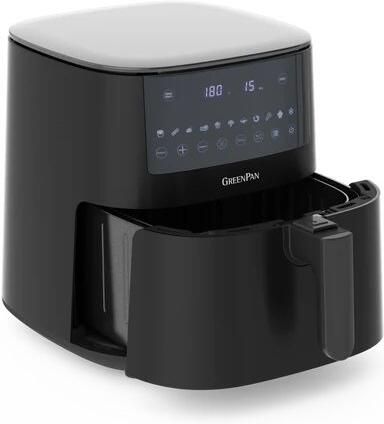 GreenPan Bistro XL Airfryer 7 2L 11 programma's zwart PFAS-vrij cashback t.w.v €30