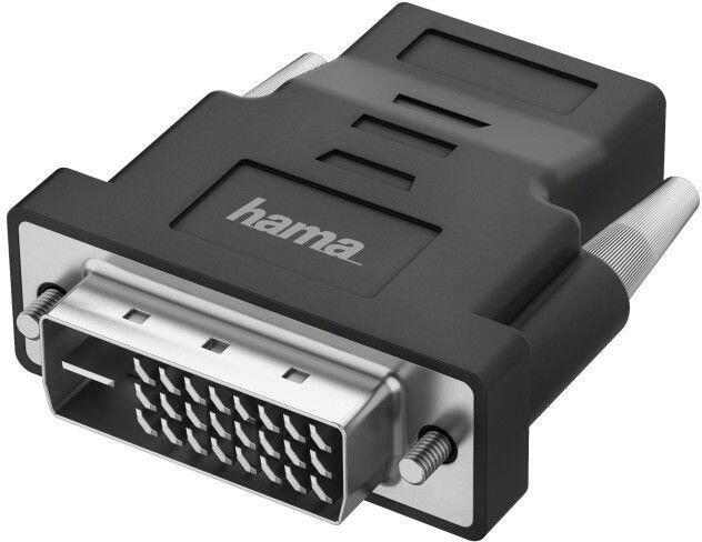 Hama Adapter DVI naar HDMI Ultra-HD 4K Optische kabel Zwart