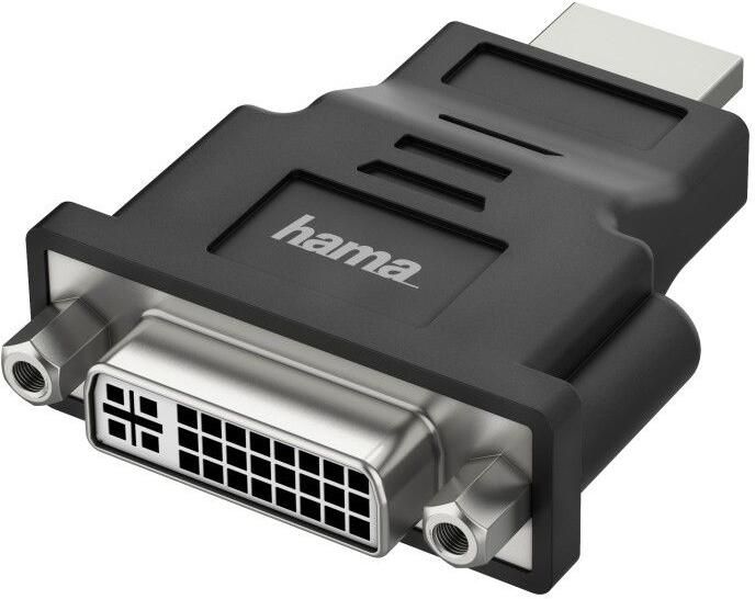 Hama Adapter HDMI naar DVI Ultra-HD 4K Optische kabel Zwart