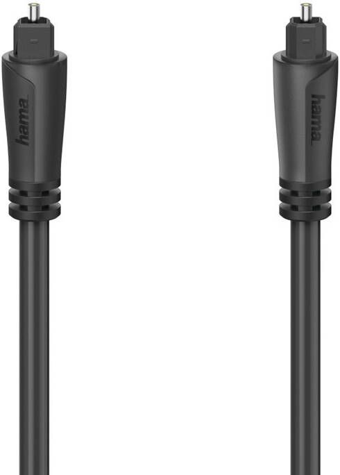 Hama OPTISCHE AUDIOKABEL ODT-CONNECTOR (TOSLINK) 3 0 M Optische kabel Zwart