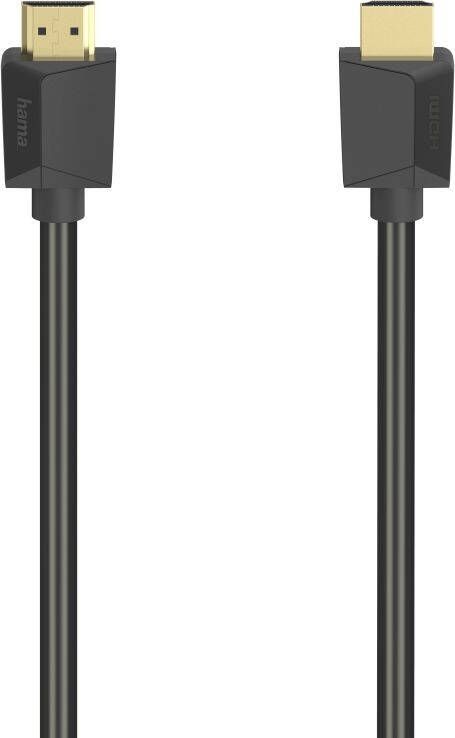 Hama ULTRA HIGH-SPEED HDMI-KABEL CONNECTOR-CONNECTOR 8K 2 0 M HDMI kabel Zwart