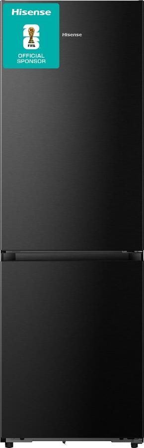 Hisense RB3K330SAFC Koel-vriescombinatie Zwart