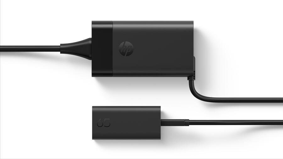 HP 65W GaN Wall Charger oplader Zwart - Foto 3