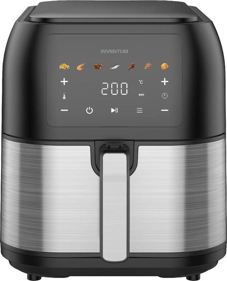 Inventum GF801HLDB Airfryer Zwart
