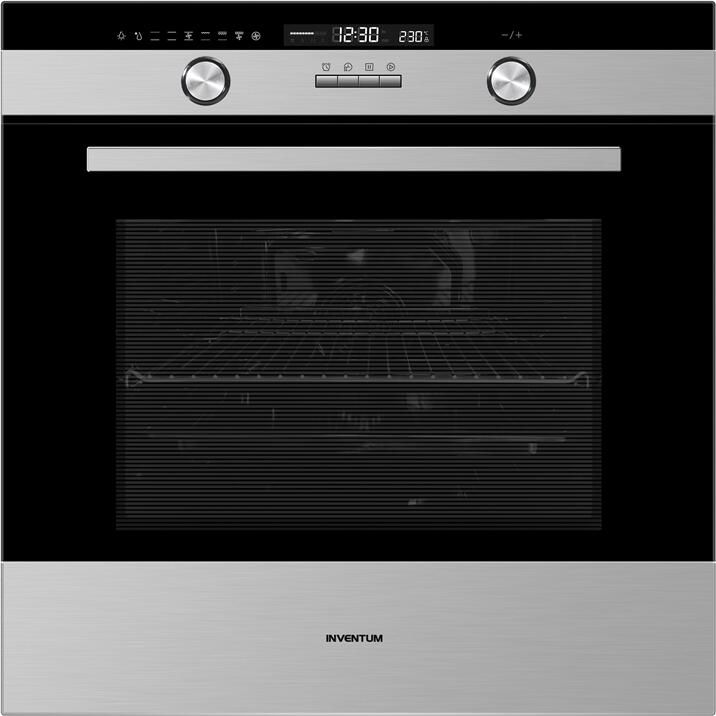 Inventum IOM6170RK Inbouw combi-oven Multifunctioneel Hetelucht Grill 70 liter 60 cm hoog Tot 250 graden Zwart RVS - Foto 3