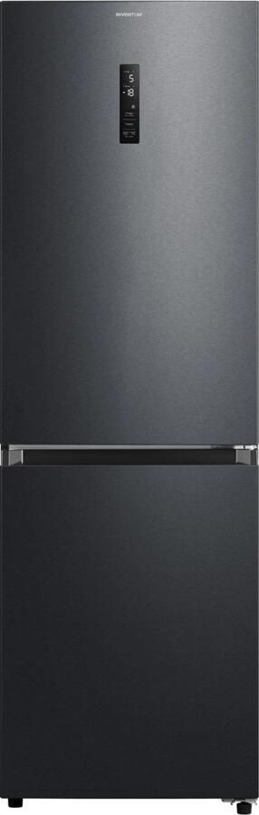 Inventum KV1850B Vrijstaande koel-vriescombinatie No Frost Stil: 35 dB 338 liter Zwart RVS - Foto 3