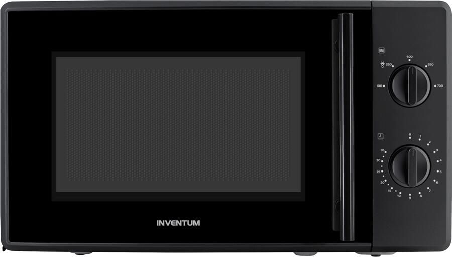 Inventum MN205SB Vrijstaande solo-magnetron 20 liter 700 watt Zwart