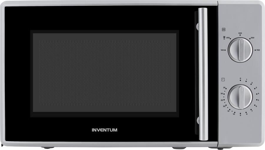 Inventum MN205SZ Vrijstaande solo-magnetron 20 liter 700 watt RVS Zwart