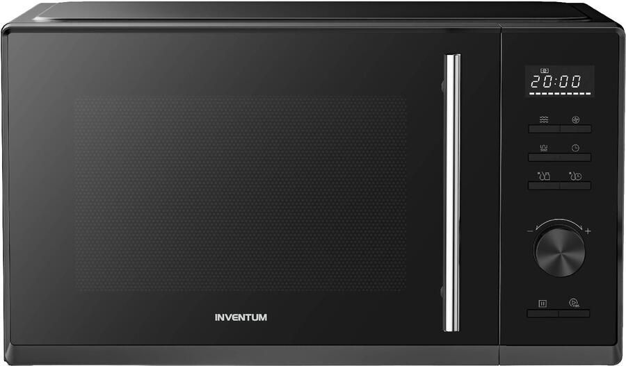 Inventum MN267CB Vrijstaande combimagnetron Heteluchtoven Grill 26 liter 900 watt 10 kookprogramma's Zwart