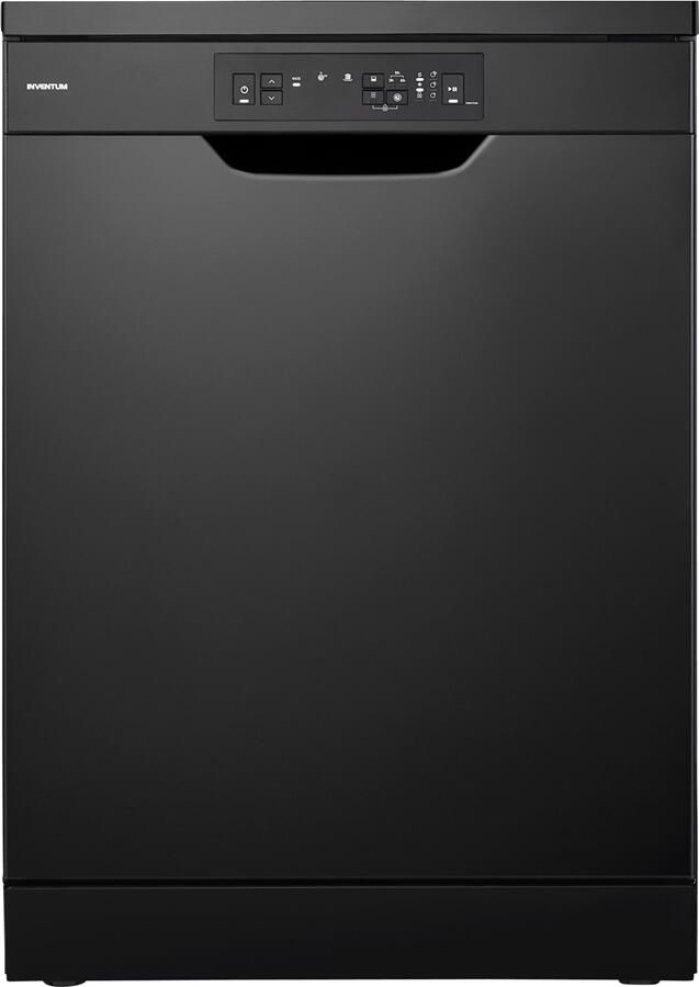 Inventum VVW6008AB Vaatwasser Vrijstaand 12 couverts 3 programma s Bestekmandje Zwart - Foto 3
