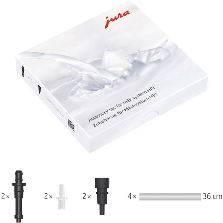 JURA Melkslangenset HP1 Koffie accessoire Transparant