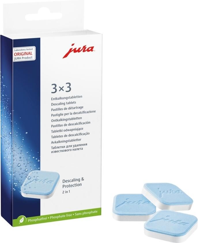 Jura ontkalkingstabletten koffiemachine 61848 9 stuks