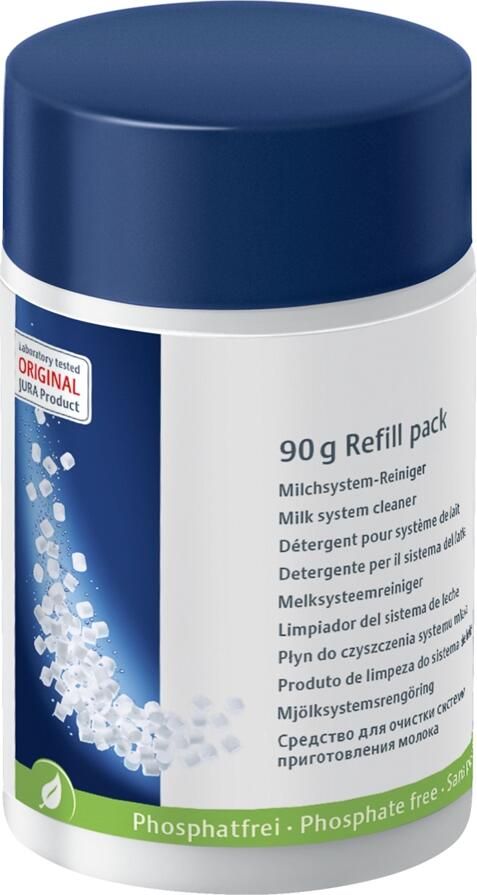 Jura Melksysteemreiniger navulfles Reinigingstablet Wit
