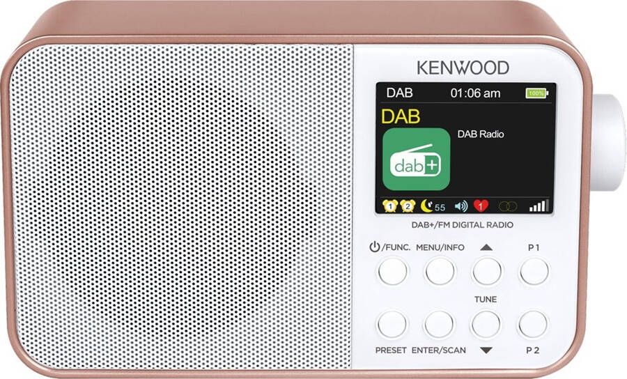 Kenwood DAB Radio CRM30DABR | Radio s | 0019048235541