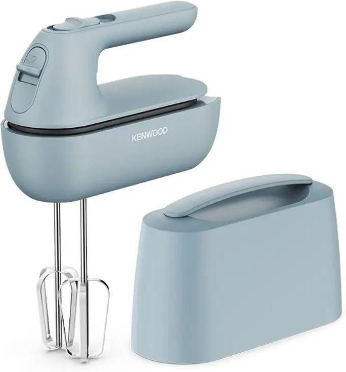 Kenwood Quickmix GO handmixer HMP40.000GY Grijs Alles in één opbergsysteem Geïntegreerde maatlepel 350W 5 snelheden en slow start 30% gerecycled plastic [onderdeel GO collectie]
