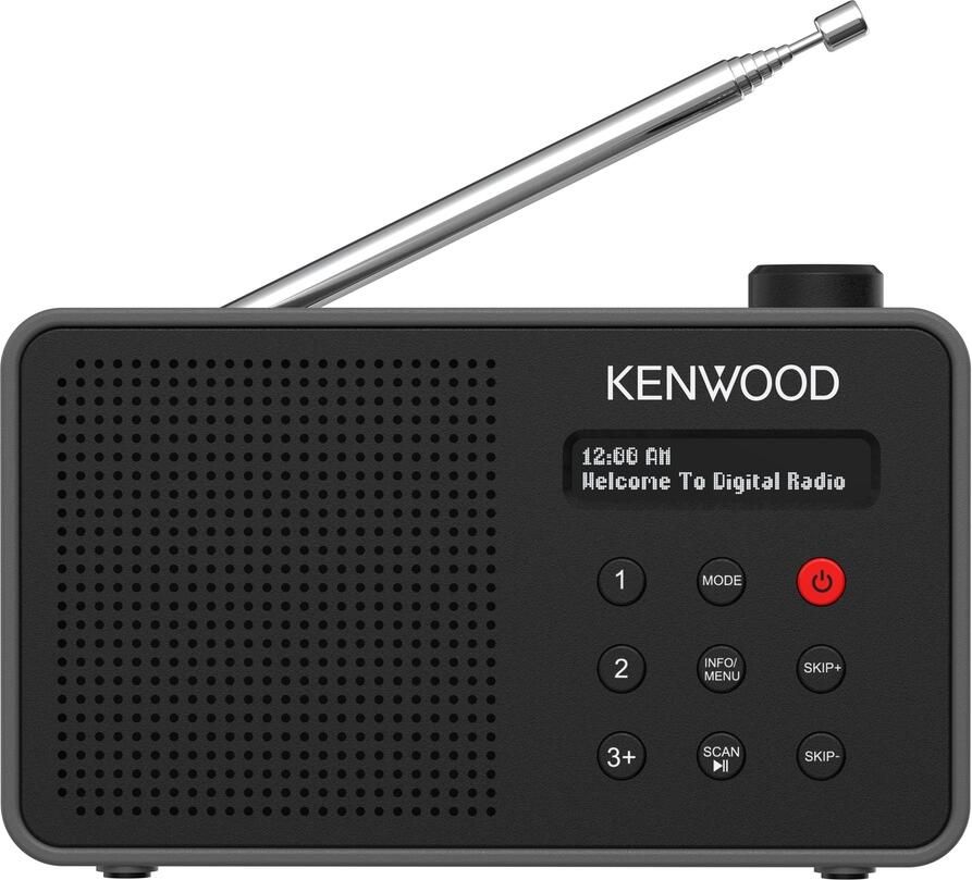 Kenwood CR-M25DAB-B DAB+ radio Zwart