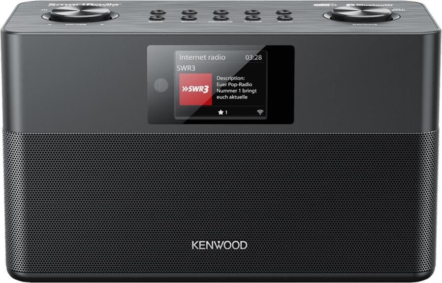 Kenwood CR-ST100S-B Zwart | Radio s | Beeld&Geluid Audio | 0019048230805