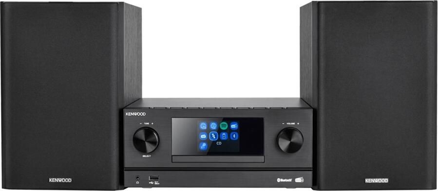 Kenwood M-9000S Smart Wifi Micro Systeem Zwart