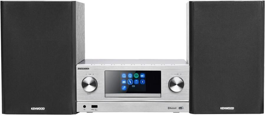 Kenwood M-9000S Smart Wifi Micro Systeem Zilver