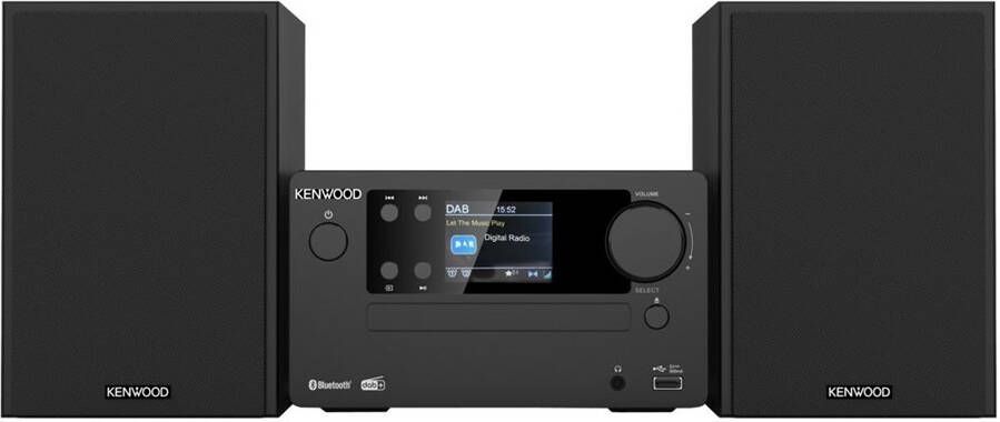 Kenwood Micro Hi-Fi System M725DABB | Radio s | Beeld&Geluid Audio | 0019048236111