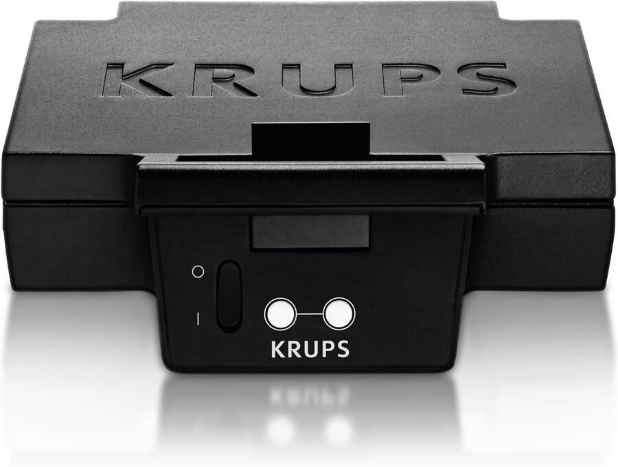 Krups FDK462 Tosti apparaat Zwart