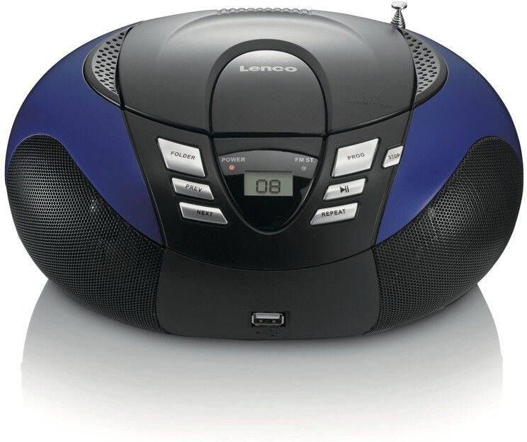 Lenco Soundmachine SCD-37 draagbare radio met cd-speler USB