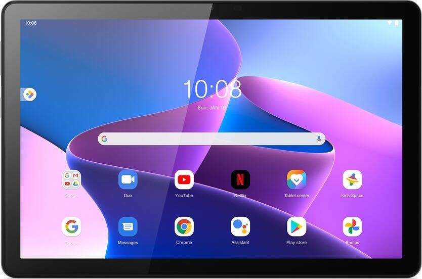 Lenovo Tab M10 3rd Gen 64GB WiFi Storm Grey met kids bumper