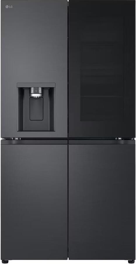 LG GMG960EVEE French Door model 4 deurs CRAFT ICE (ijsballen van 5 cm ) Metal Fresh (achterwand is van RVS dit is hygienischer en koelt sneller) Black Steel - Foto 2