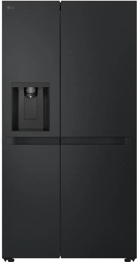 LG GSLC40EPPE Vrijstaand Amerikaanse koelkast Zwart Essence Matte Black Touch LED