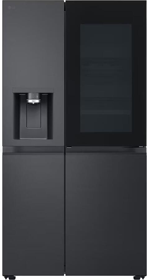 LG GSXE81EVBD Amerikaanse koelkast Zwart