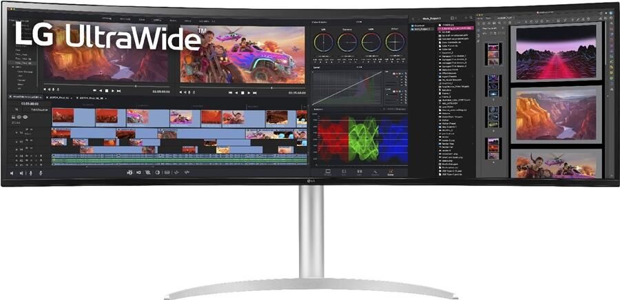 LG UltraWide 49WQ95C-W | Ultrawide monitoren | 8806091661029