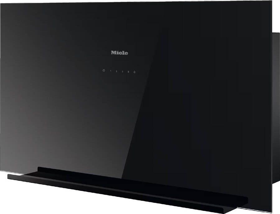 Miele DA 9092 W Screen Obsidiaanzwart Afzuigkap Wandschouwafzuigkap