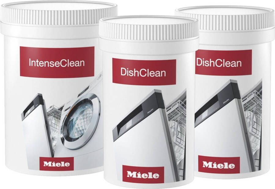 Miele DishClean & IntenseClean Set onderhoudsset voor apparaat