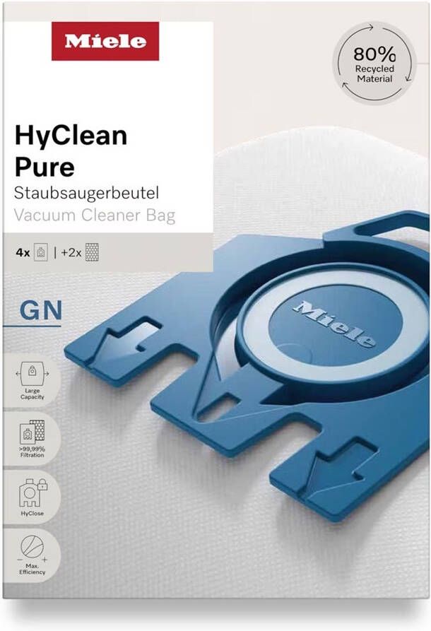 Miele Stofcassette HyClean Pure GN Stofzak