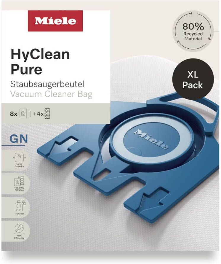 Miele Stofzak GN XL HyClean Pure | Stofzuigerzakken | 4002516782780