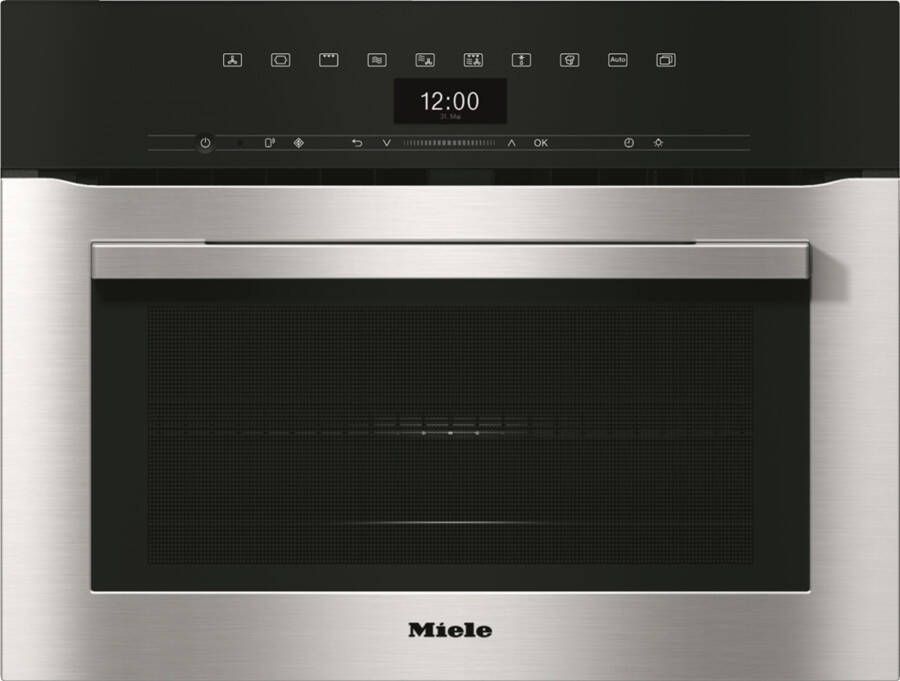 Miele H 7340 BM Inbouw ovens met magnetron Rvs