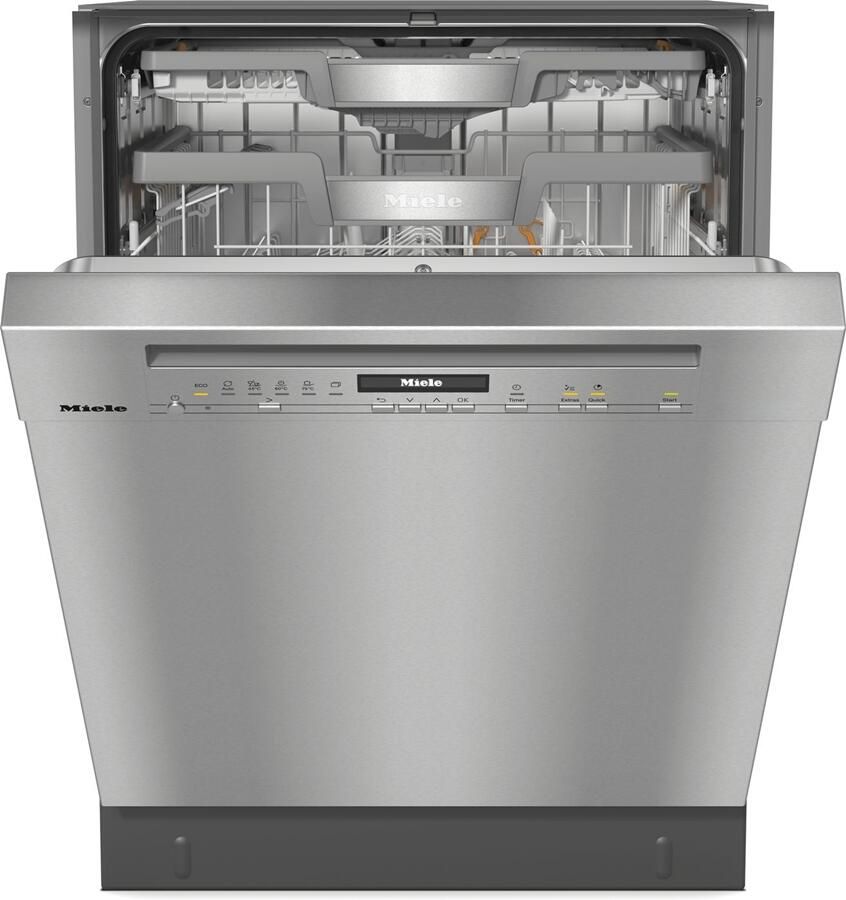 Miele G 7233 Scu clst Onderbouw vaatwasser Zilver