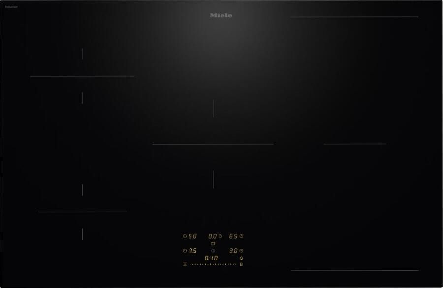 Miele KM 8484 FL Inductie kookplaat Zwart