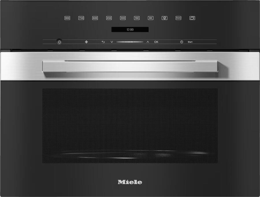 Miele M 7240 TC Roestvrij staal met CleanSteel Inbouw Magnetron