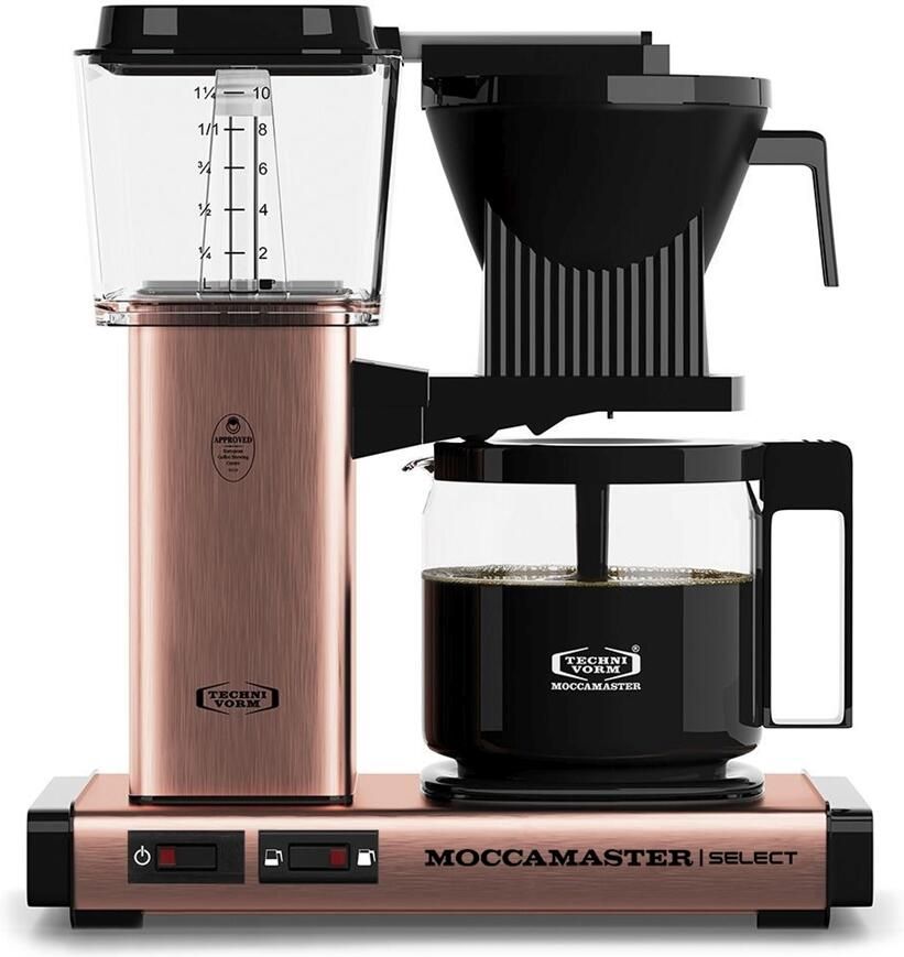 Moccamaster KBG Select Copper | Filterkoffiezetapparaten | Keuken&Koken Koffie&Ontbijt | 8712072539716