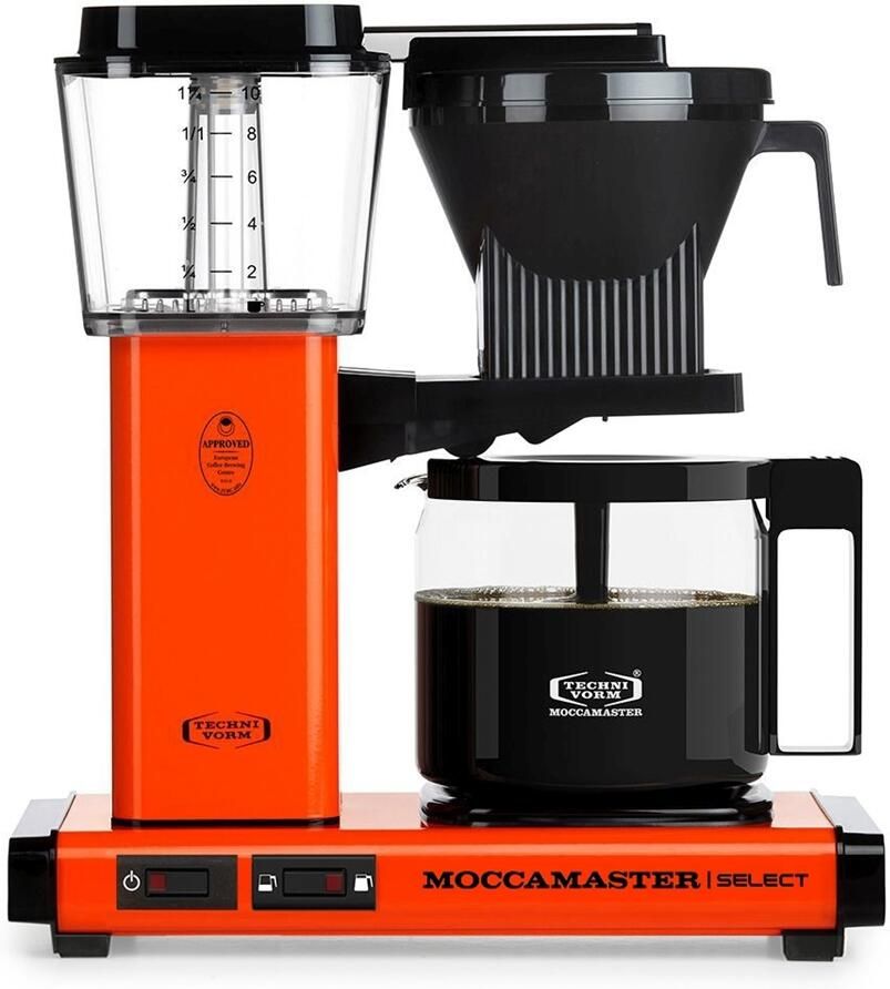 Moccamaster KBG Select Orange | Filterkoffiezetapparaten | Keuken&Koken Koffie&Ontbijt | 8712072539860