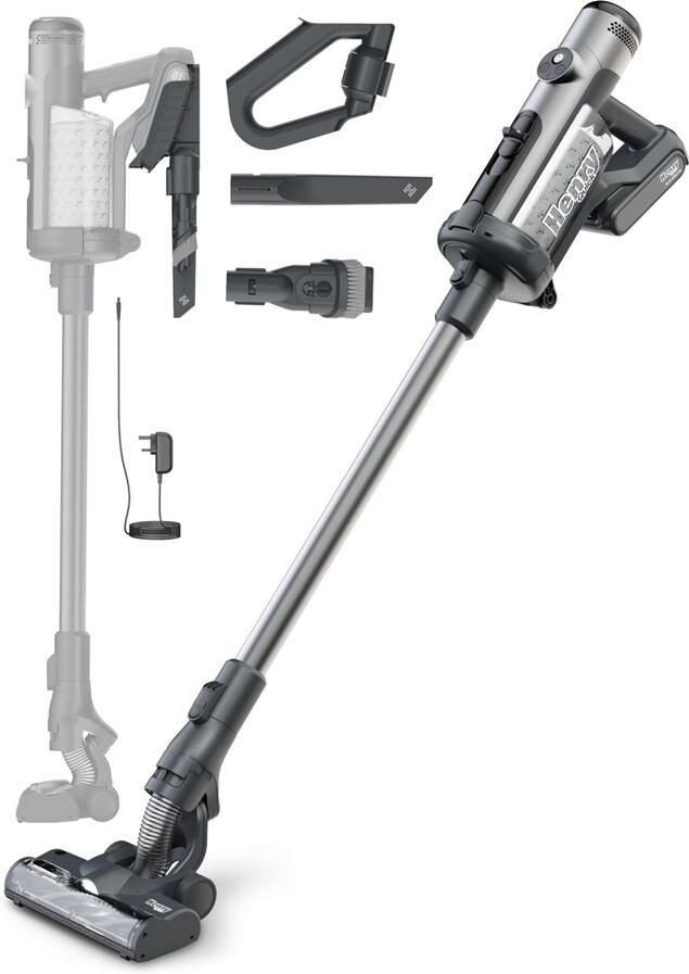 Numatic HEN100G Henry Quick Draadloze Steelstofzuiger Grijs Met zak