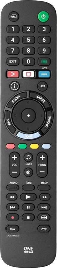 One For All vervangende afstandsbediening voor Sony TV - Foto 1