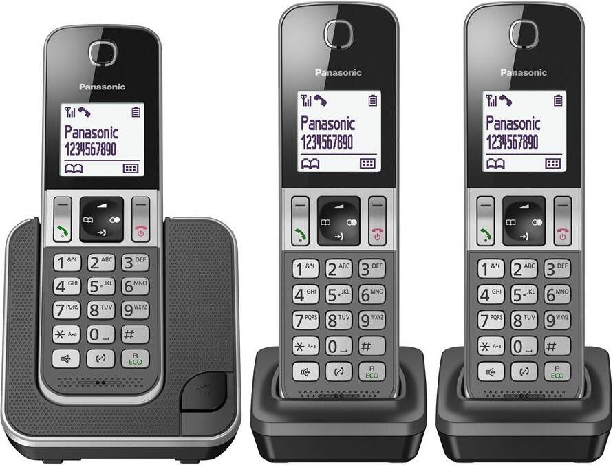 Panasonic KX-TGD313 DECT Telefoon Trio Set