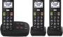 Panasonic DECT KX-TGU133EXB Trio Zwart | Smartphones tablets en meer | 5025232964246 - Thumbnail 2