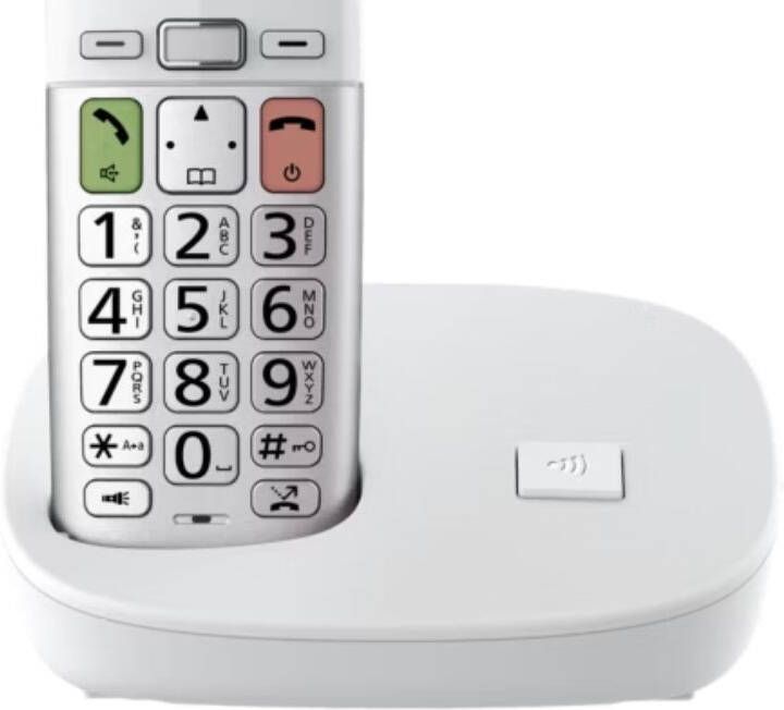 Panasonic DECT KX-TGU410EXW Mono Zilver | Smartphones tablets en meer | 5025232969142