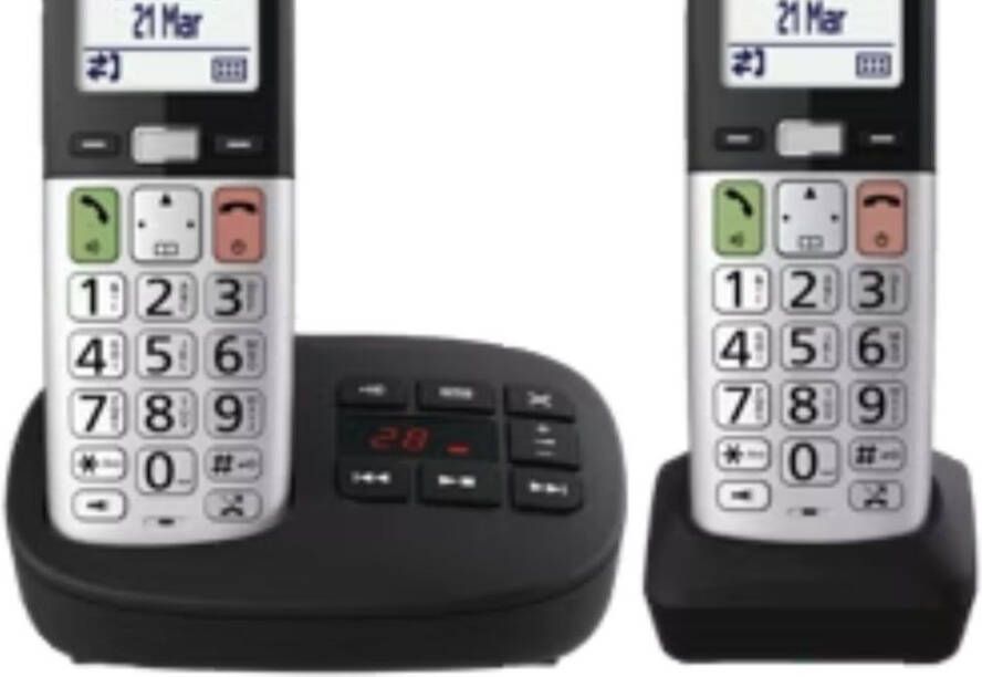 Panasonic KX-TGU432EXB Huistelefoon Zwart