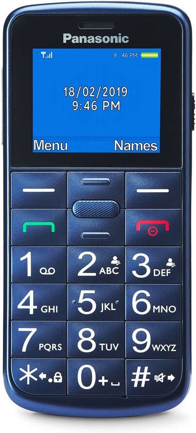 Panasonic KX-TU110EXC Mobiele telefoon blauw