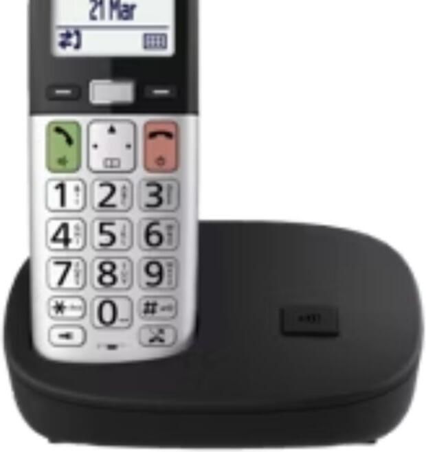 Panasonic KX-TGU410EXB Huistelefoon Zwart