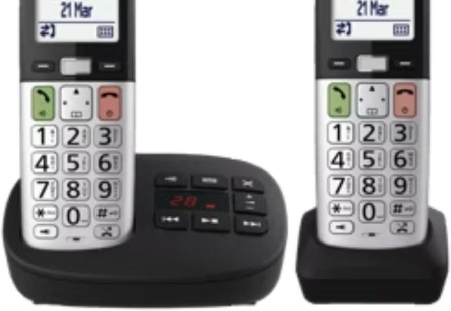 Panasonic KX-TGU432EXB Huistelefoon Zwart